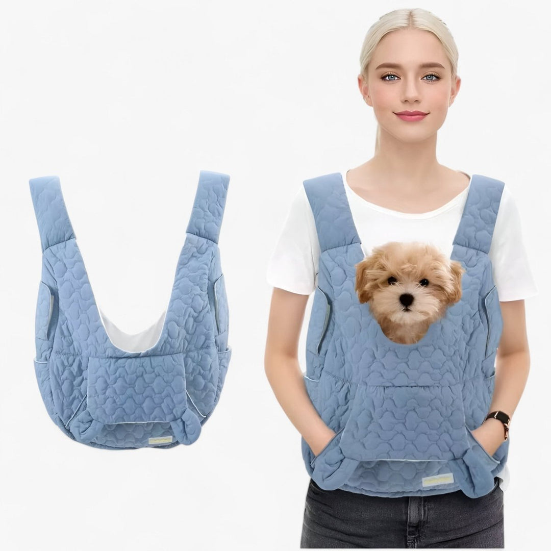 Waterproof pet carrier for cats & small dogs up to 22 lbs. Durable & portable for travel.
