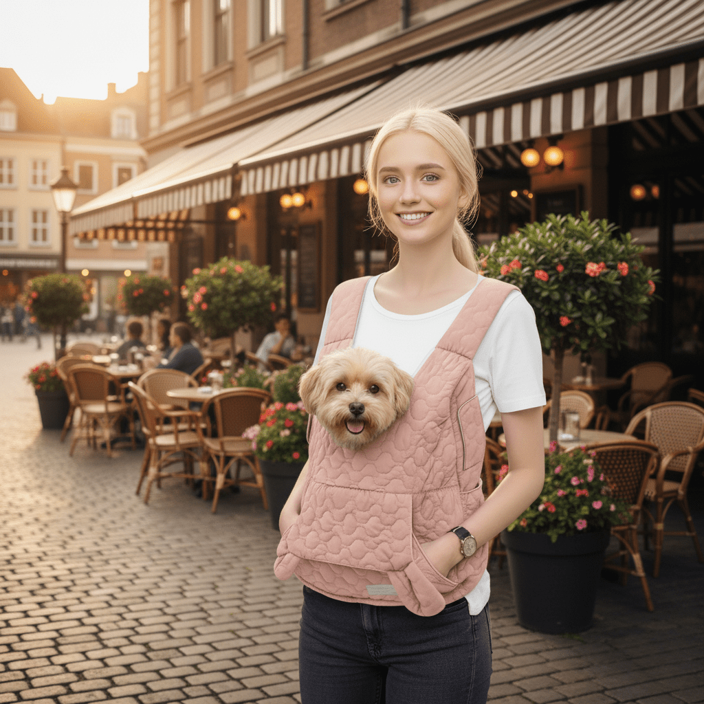 Breathable pet travel bag for cats & small dogs. Waterproof, portable, & comfortable for journeys.
