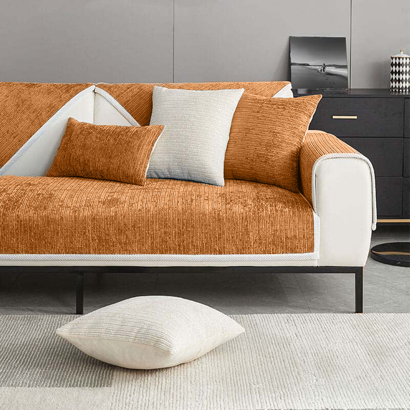 Multi-size waterproof sofa cover for versatile furniture protection. Non-slip, spill-resistant & easy to clean.