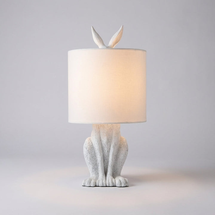 Unique Noctebelle masked animal accent lamp. Whimsical table lamp for modern lighting & ambient home decor.