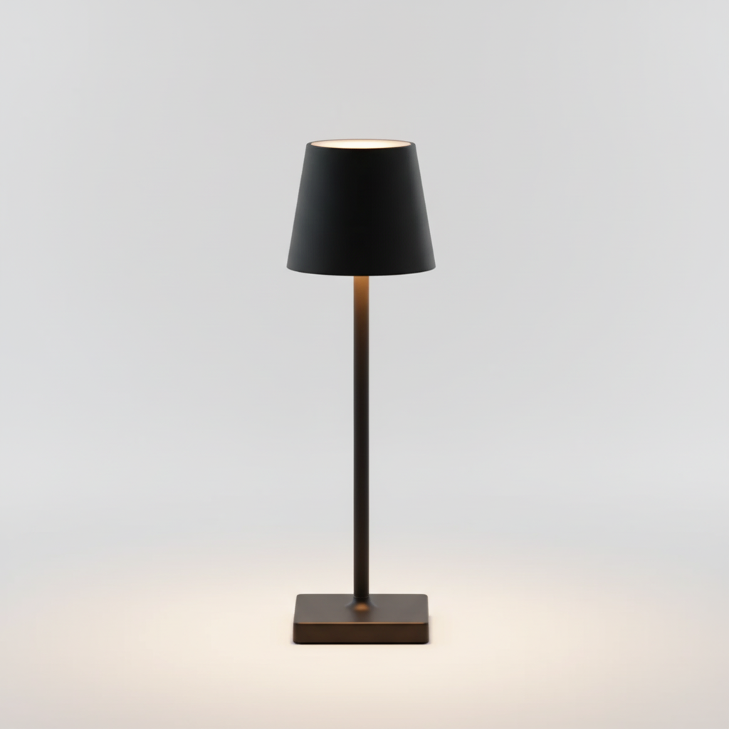 Convenient LightMagic wireless table lamp, dimmable LED portable light for any indoor or outdoor space.