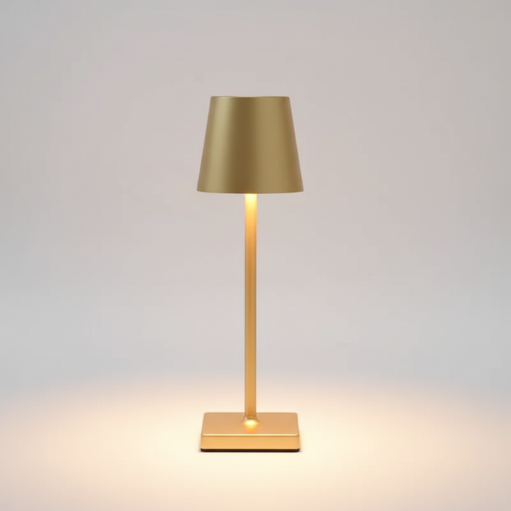 LightMagic wireless LED table lamp, dimmable and portable, offering flexible indoor & outdoor lighting with battery.