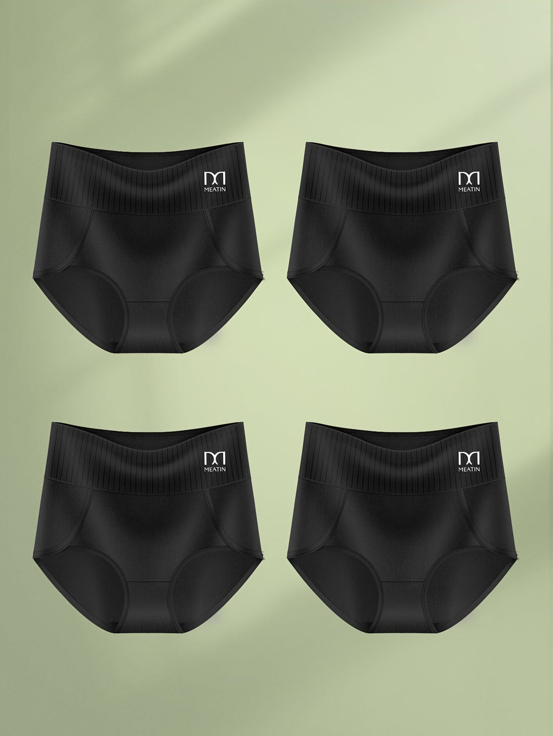 Snug-fit women's high-waist shaping briefs, 6-pack. Seamless, comfortable intimate apparel for tummy control & smooth lines.
