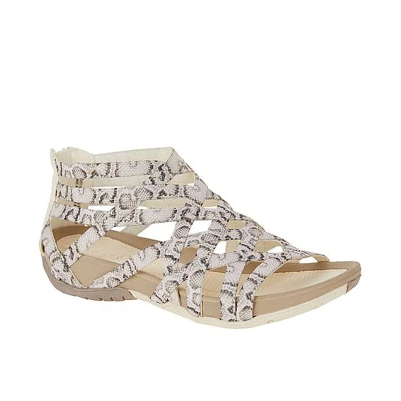 Women's casual sandals, orthopedic & adjustable for summer walking comfort.
