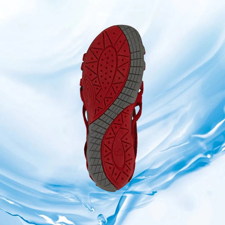 Adjustable orthopedic women's sandals, perfect for summer comfort & walking.