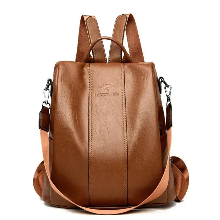 Stylish women's convertible backpack: wear as shoulder, crossbody, or backpack. Fashionable & functional design.