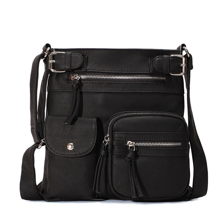 Women's anti-theft crossbody bag, stylish and secure for daily use and travel.