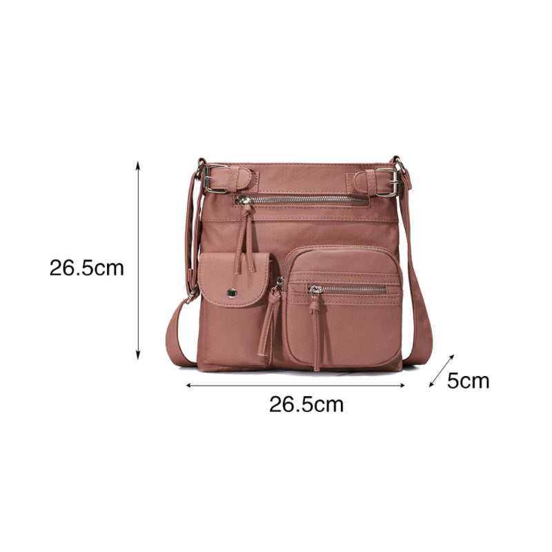 Women's stylish anti-theft crossbody, perfect for keeping valuables safe on the go.