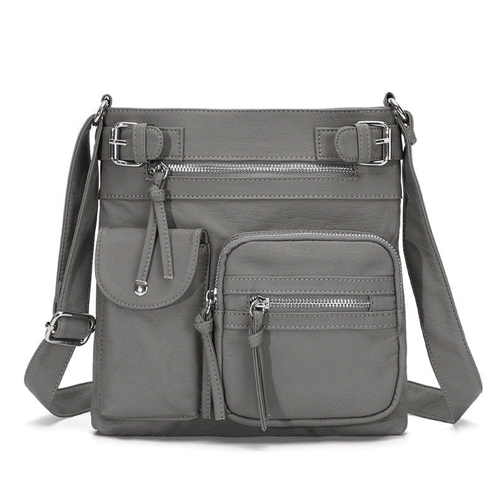 Compact anti-theft crossbody for women, ideal for secure urban exploration.