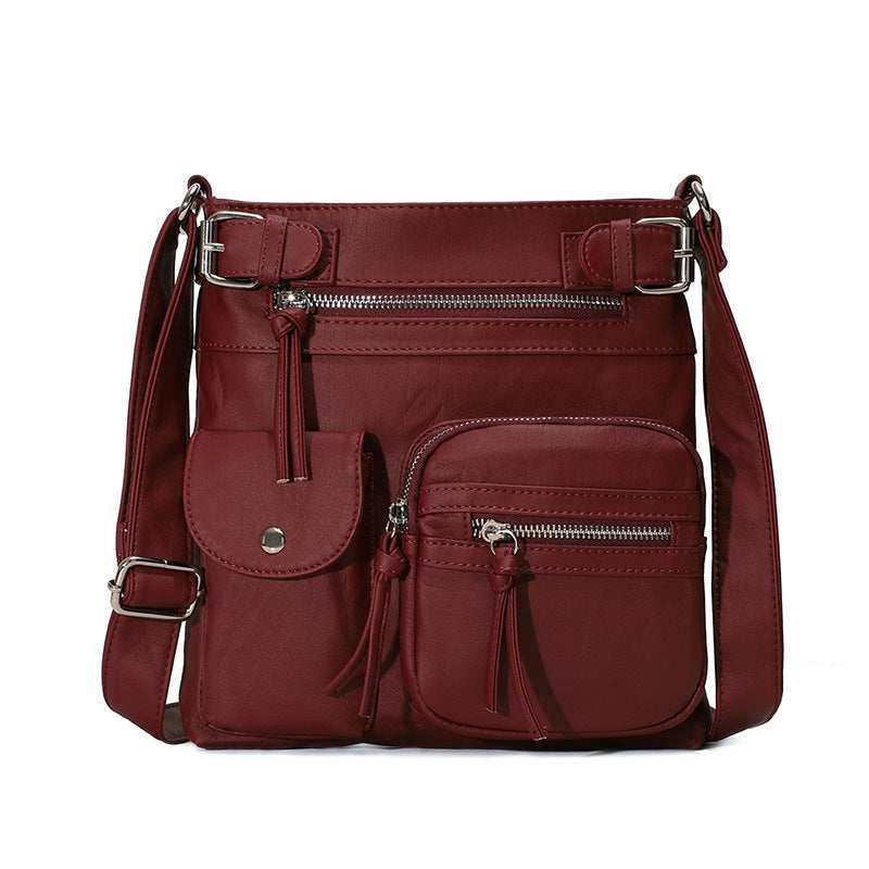 Lightweight women's anti-theft bag, a secure and comfortable crossbody for all-day wear.