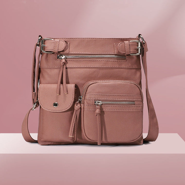 Secure women's travel bag with anti-theft features, perfect for peace of mind.