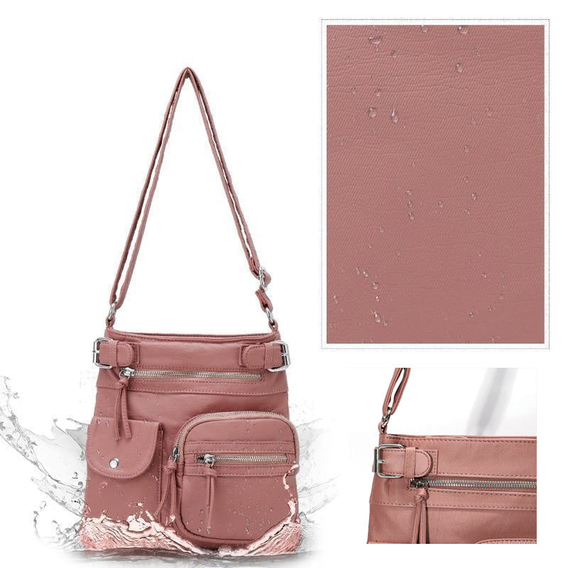 Multifunctional anti-theft crossbody bag for women, great for travel & daily errands.