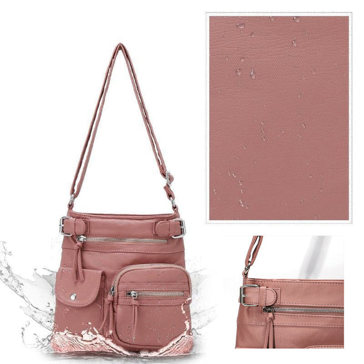 Multifunctional anti-theft crossbody bag for women, great for travel & daily errands.
