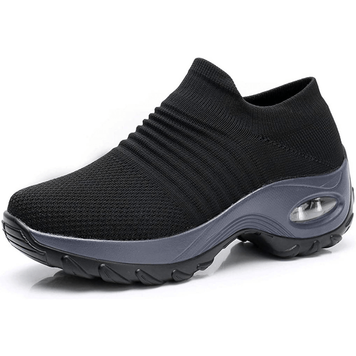 Supportive women's sneakers with ergonomic arch design, ideal for active lifestyles.