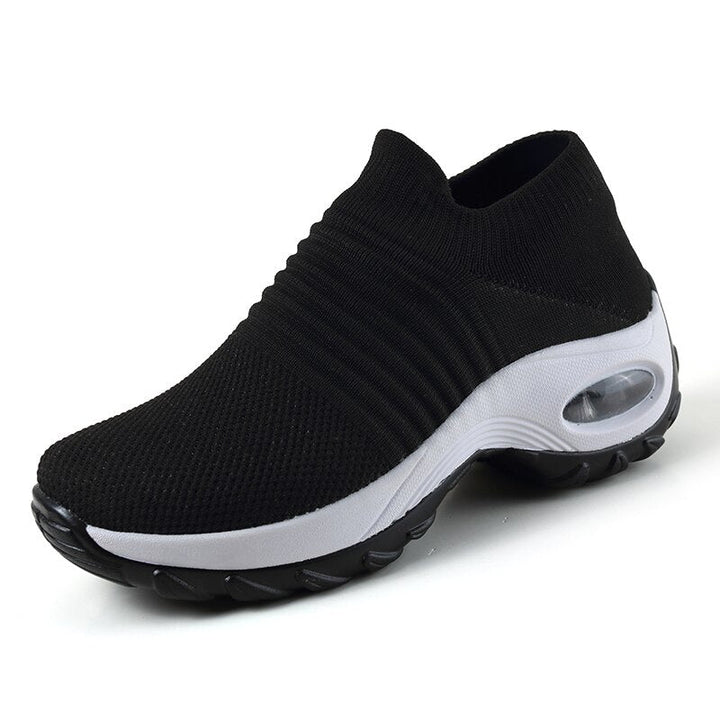Versatile women's casual footwear, designed with cushioned arch support for daily comfort.