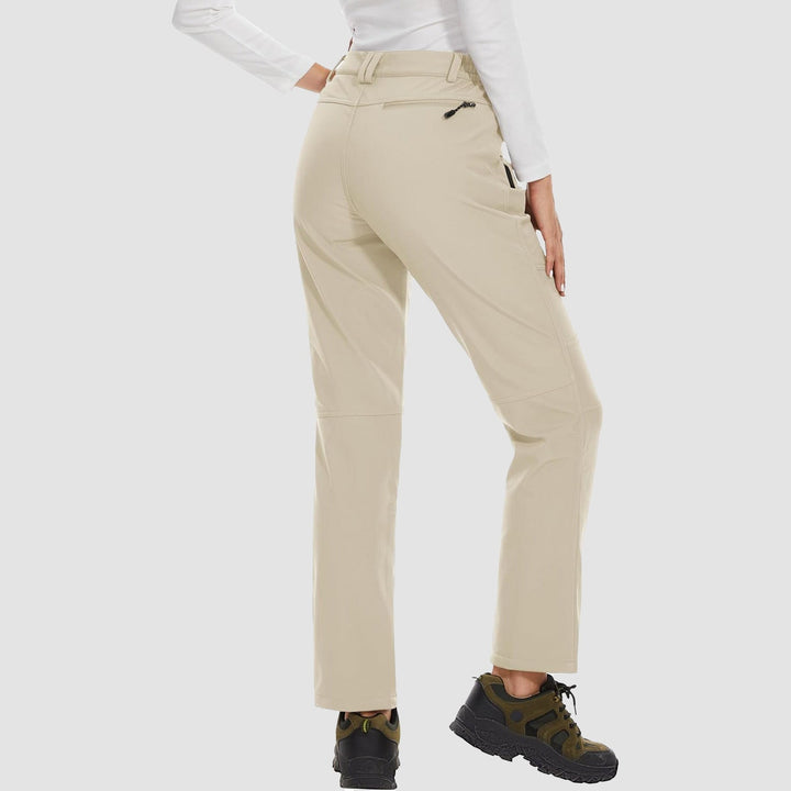 Women's insulated softshell pants, perfect stretch ski pants for warmth and movement