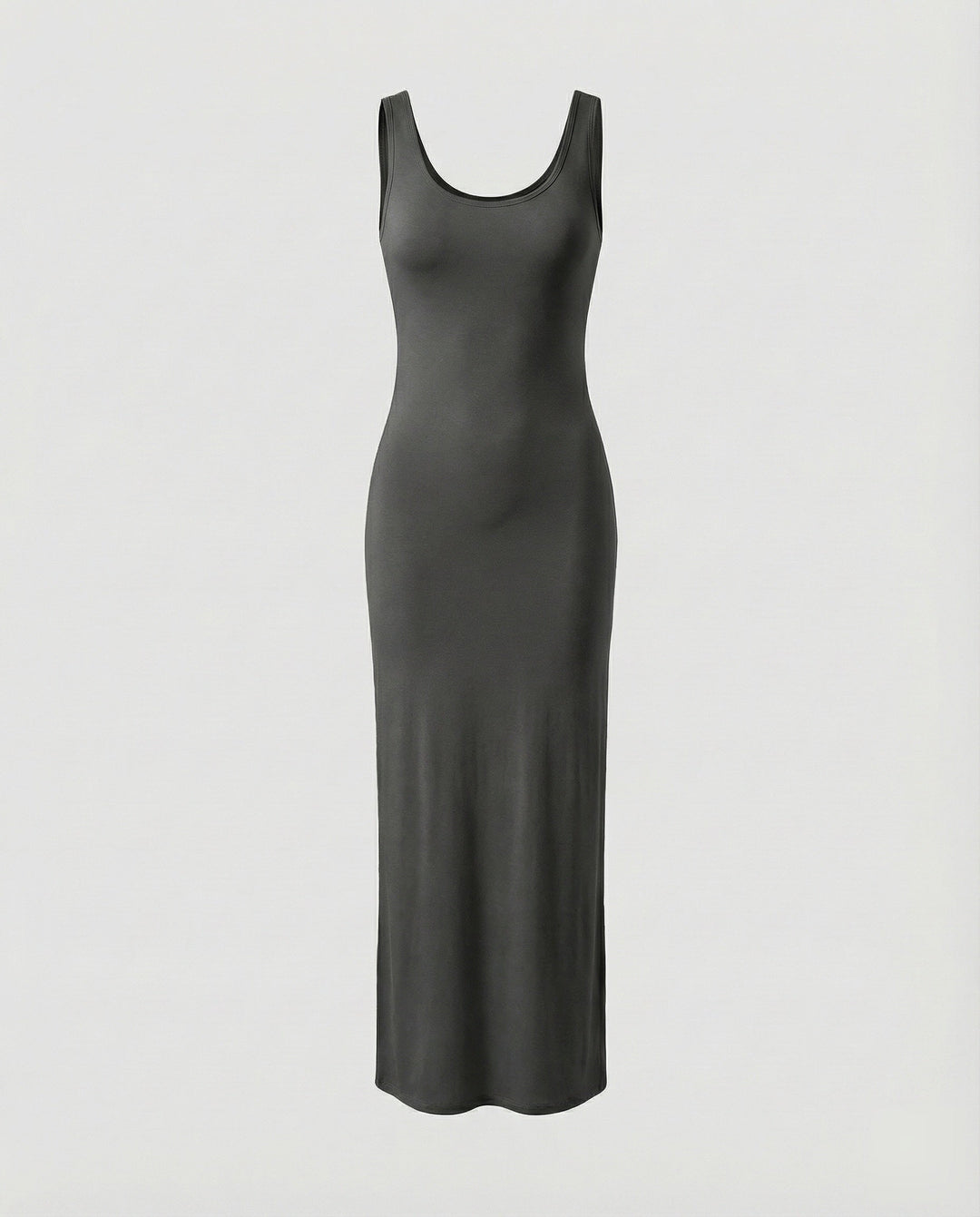 Must-have women's bodycon maxi dress, scoop neck & sleeveless design for ultimate comfort.