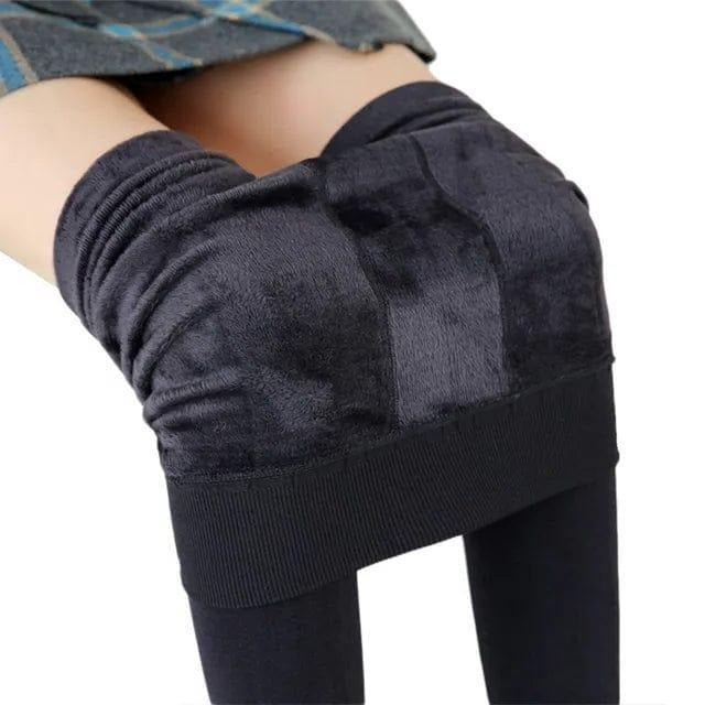 Ultimate warmth with women's high-waist thermal winter leggings, designed for comfort and cold weather wear.
