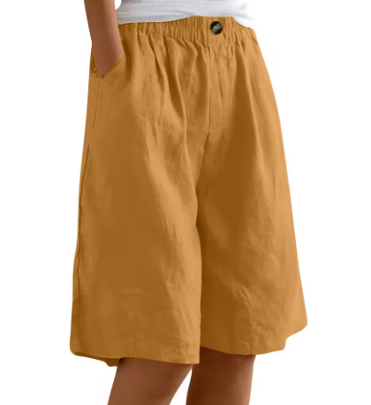 Durable women's performance shorts, breathable & comfortable for long-lasting activewear & sport.