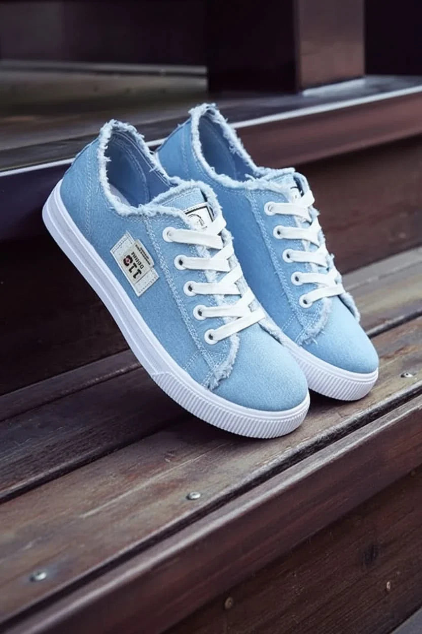 Athletic casual women's high-top lace-up sneakers, ultimate comfort for spring/summer fashion.
