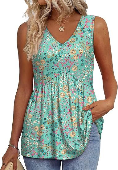 Everyday women's casual sleeveless top, relaxed fit, an essential for comfortable spring & summer wear.