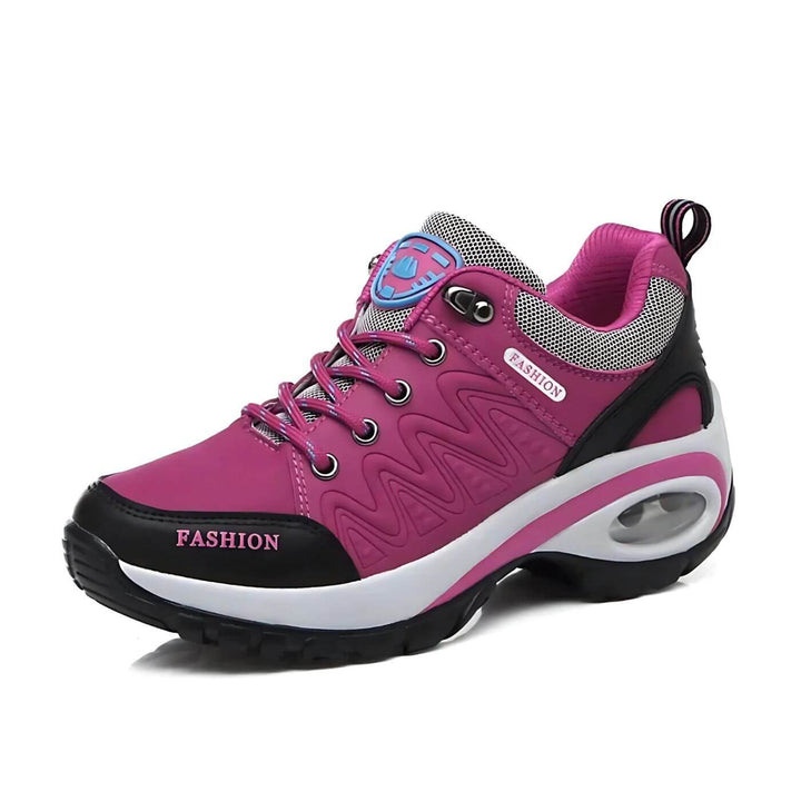 Easy comfort women's walking shoes, breathable & supportive. Perfect casual footwear for daily activities.