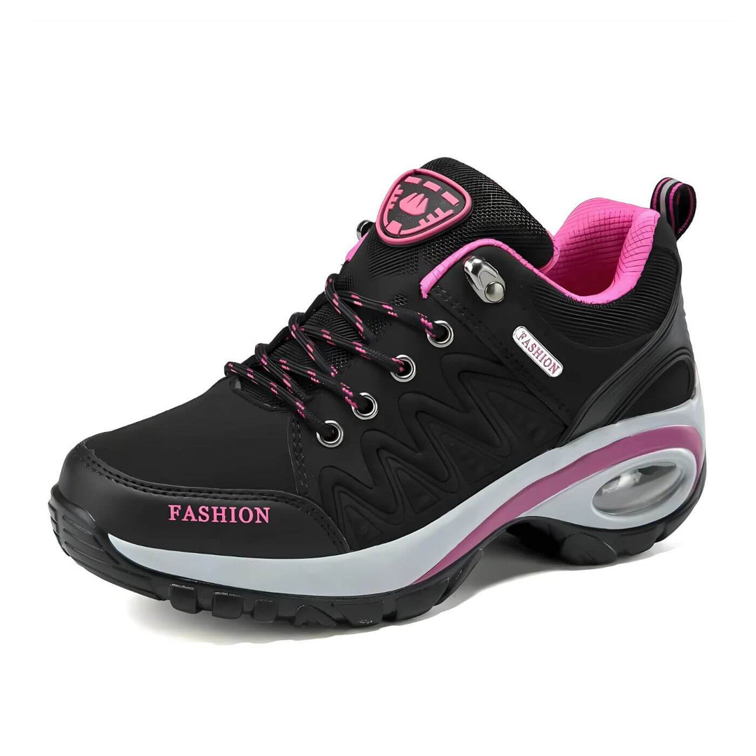 Stylish women's footwear: comfortable casual sneakers with arch support for daily wear & foot health.