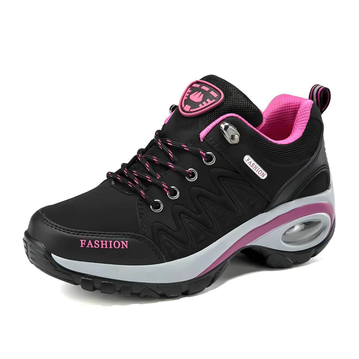 Stylish women's footwear: comfortable casual sneakers with arch support for daily wear & foot health.