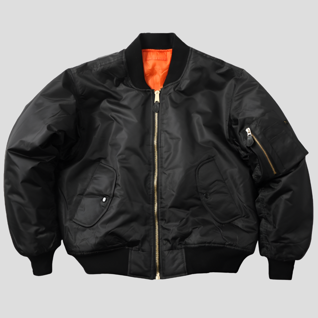 All-season women's classic bomber jacket, perfect versatile outerwear for stylish everyday comfort.