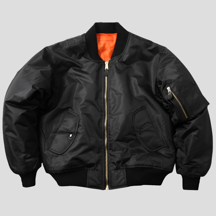 All-season women's classic bomber jacket, perfect versatile outerwear for stylish everyday comfort.