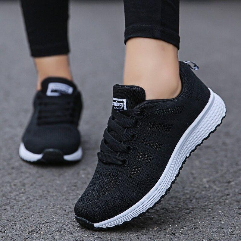 Comfortable women's shoes, full view, designed for daily walks and active everyday wear.