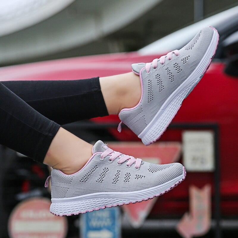 Pair of women's comfortable support shoes, black, perfect for everyday walking and pain relief.