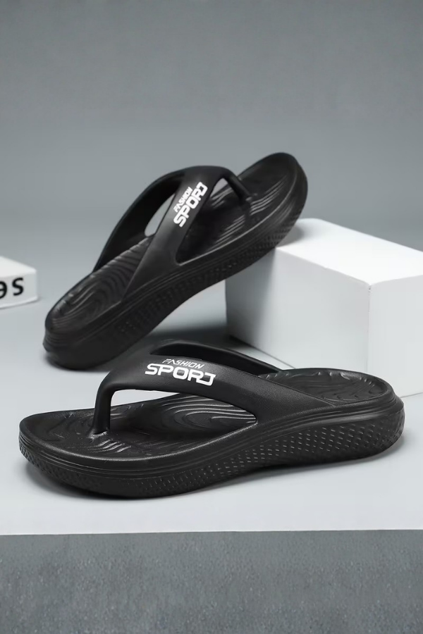 Women's soft sole flip-flops, providing cloud-like comfort. Ideal casual footwear for summer & beach.