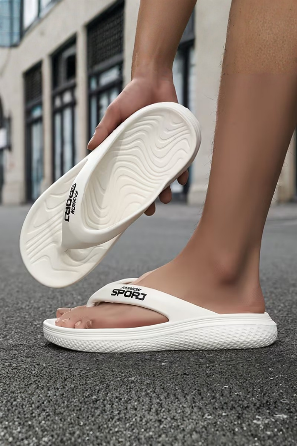 Lightweight women's sandals, 'Cloud Soft' flip flops, great for all-day comfort, beach & pool.
