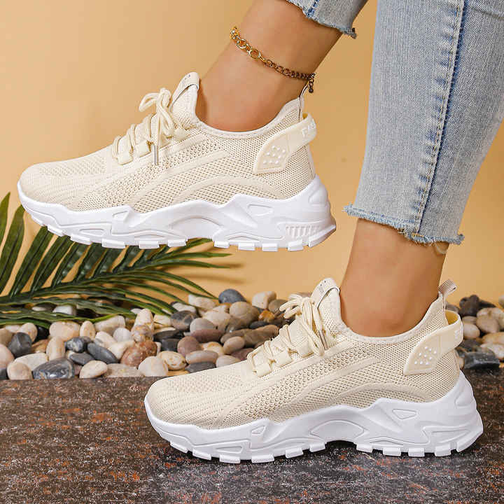 Women's comfort orthopedic sneakers for pain relief, arch support, & wide toe box.