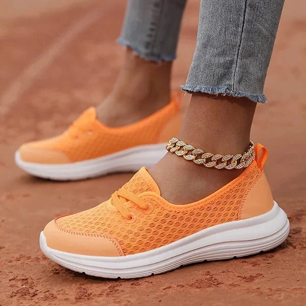 Women's comfort shoes with arch support for daily relief & improved posture.