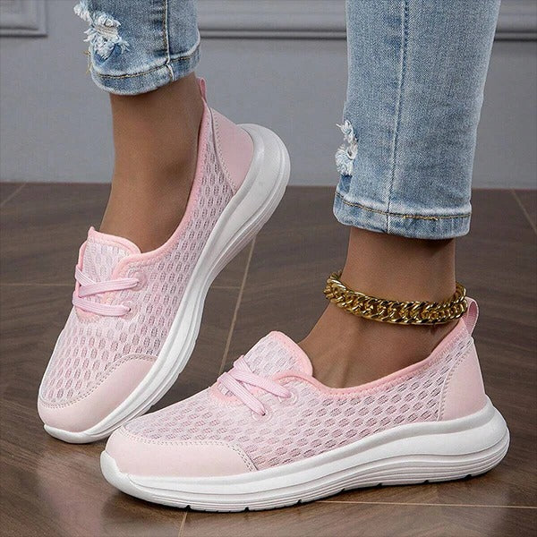 Women's comfort shoes: arch support, cushioning, slip-resistant for daily activities.