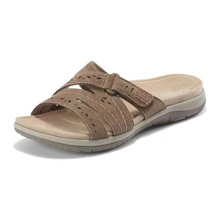 Women's comfy summer walking sandals, adjustable for a perfect fit. Lightweight & breathable for all-day comfort.