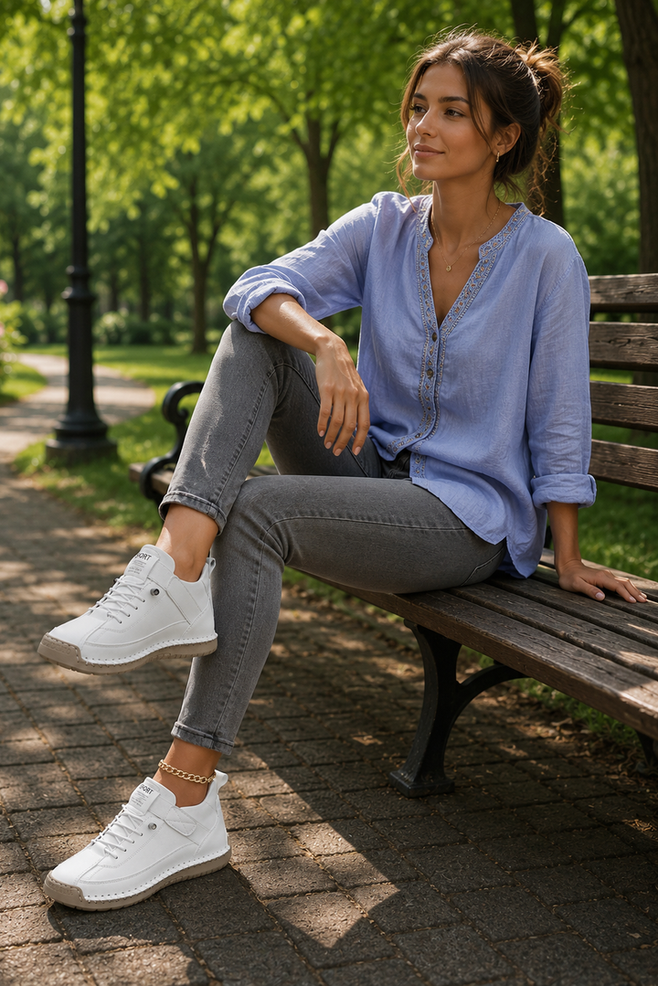 Women's comfortable all-day casual sneakers, perfect for everyday wear & walking.