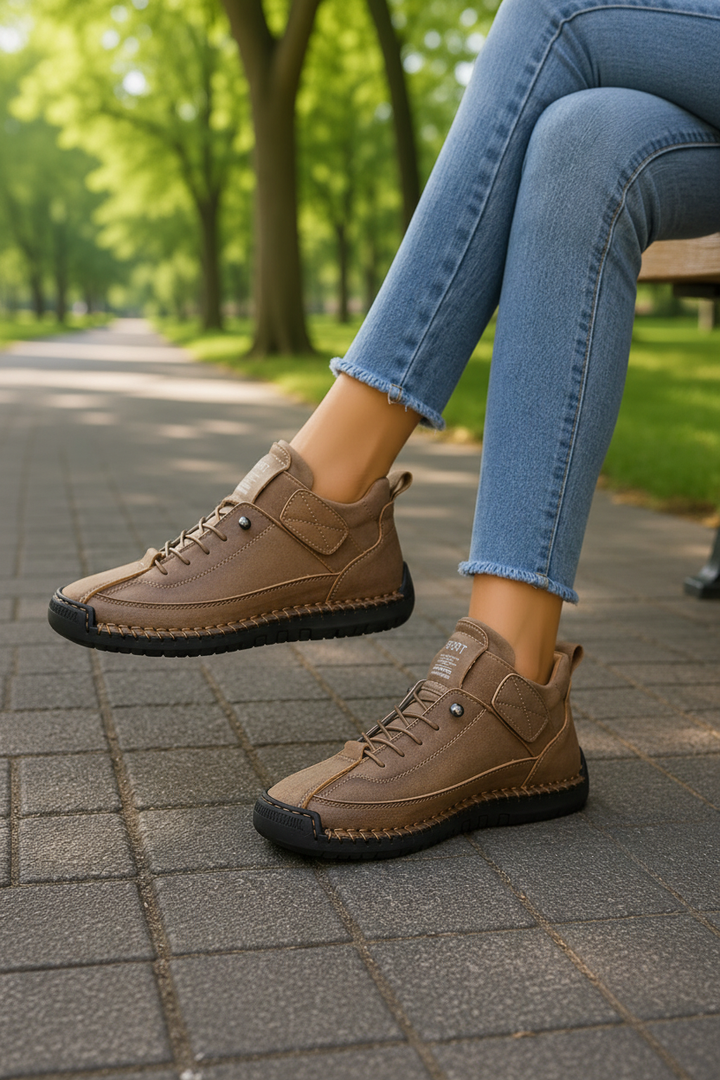 Women's travel-friendly sneakers, offering all-day comfort & stylish versatility.