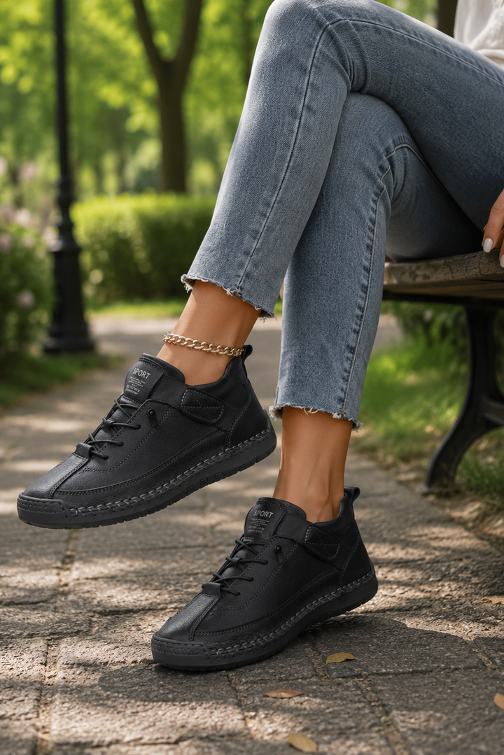 Lightweight women's walking sneakers, superior comfort for all-day wear & travel.