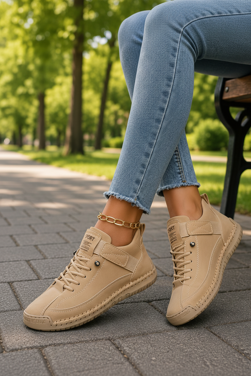 Versatile women's everyday shoes, ideal for casual wear, walking & travel comfort.