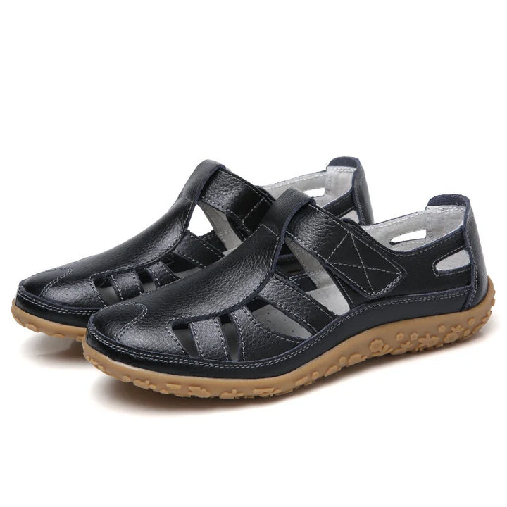 Balance-enhancing women's sandals, designed for everyday stability and comfortable walking support.