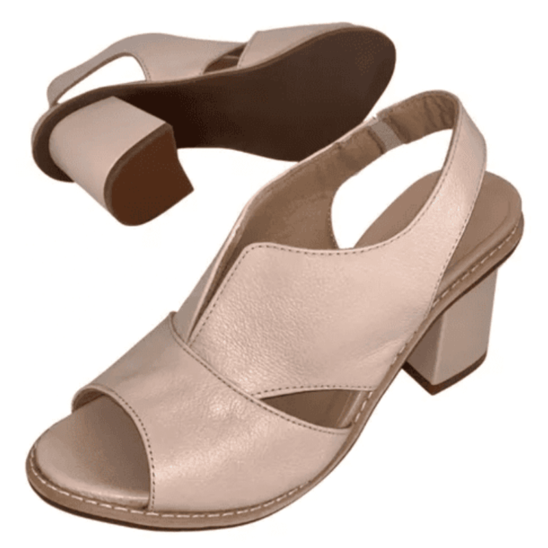 Stylish summer block heel sandals for women, offering comfort and elegance for any occasion.