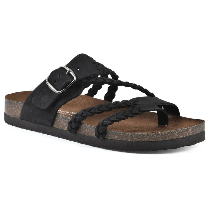 Versatile women's braided strap sandals with adjustable buckle, great for vacation and everyday casual style.