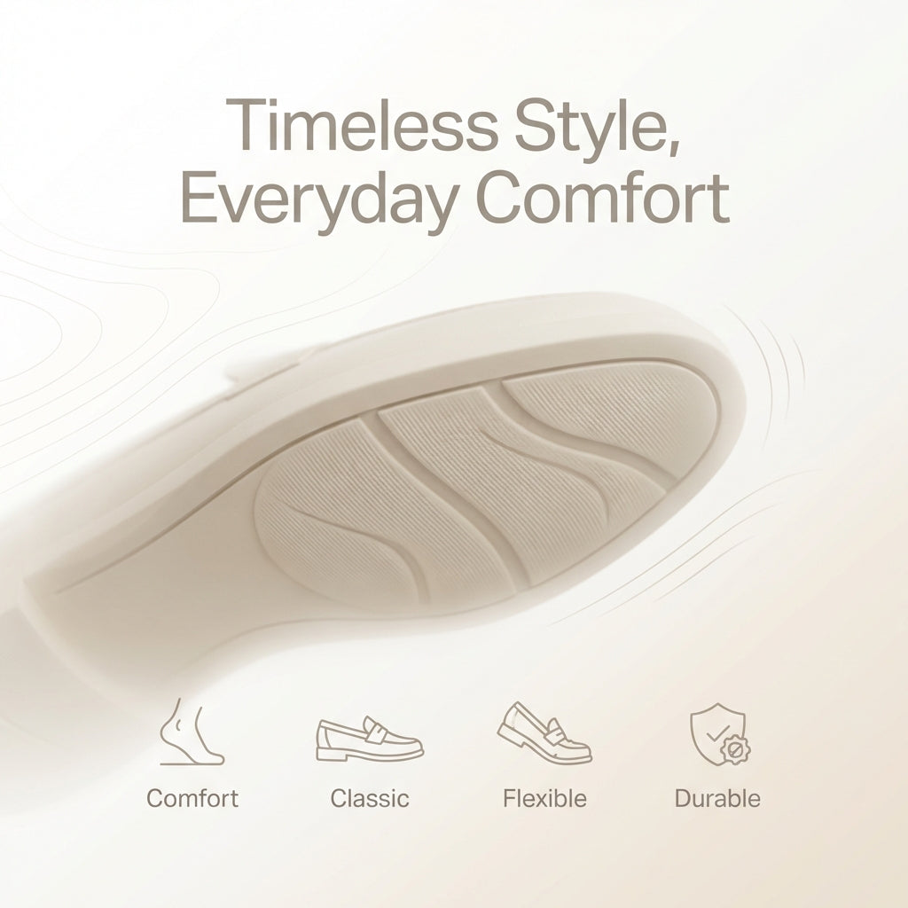 Women's supportive orthopedic loafers; comfortable driving moccasins perfect for casual or everyday fashion.