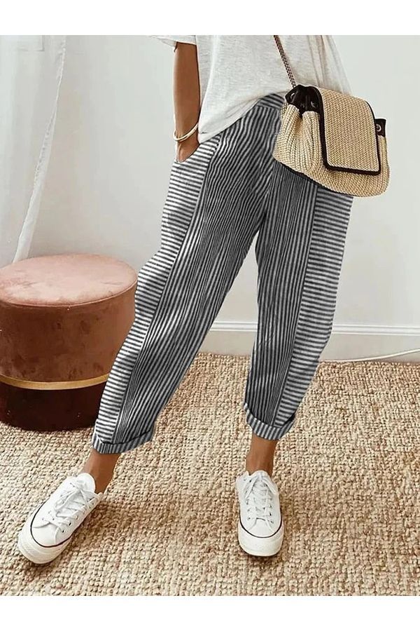 Women's comfortable lounge pants, relaxed fit, perfect for all-day wear. Solid color, stylish & versatile daily fashion.