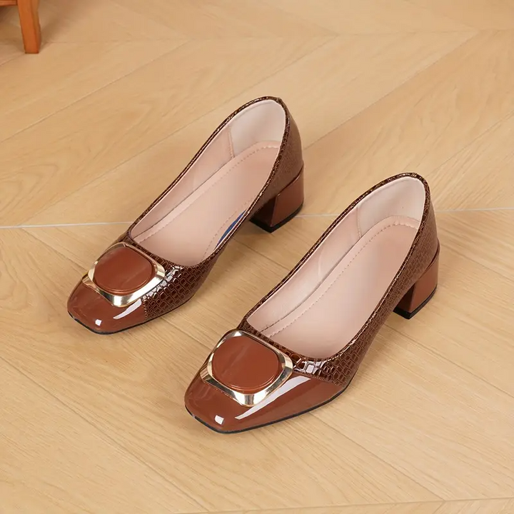 Comfortable women's daily wear slip-on loafers, providing orthopedic support and easy style.