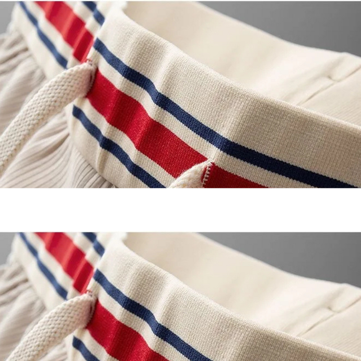 Textured ribbed women's athletic joggers with flexible stretch fabric. Stylish, comfortable & ideal for athleisure.