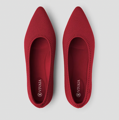 Mila women's breathable slip-on flats, ideal for comfortable spring & summer fashion & versatility.
